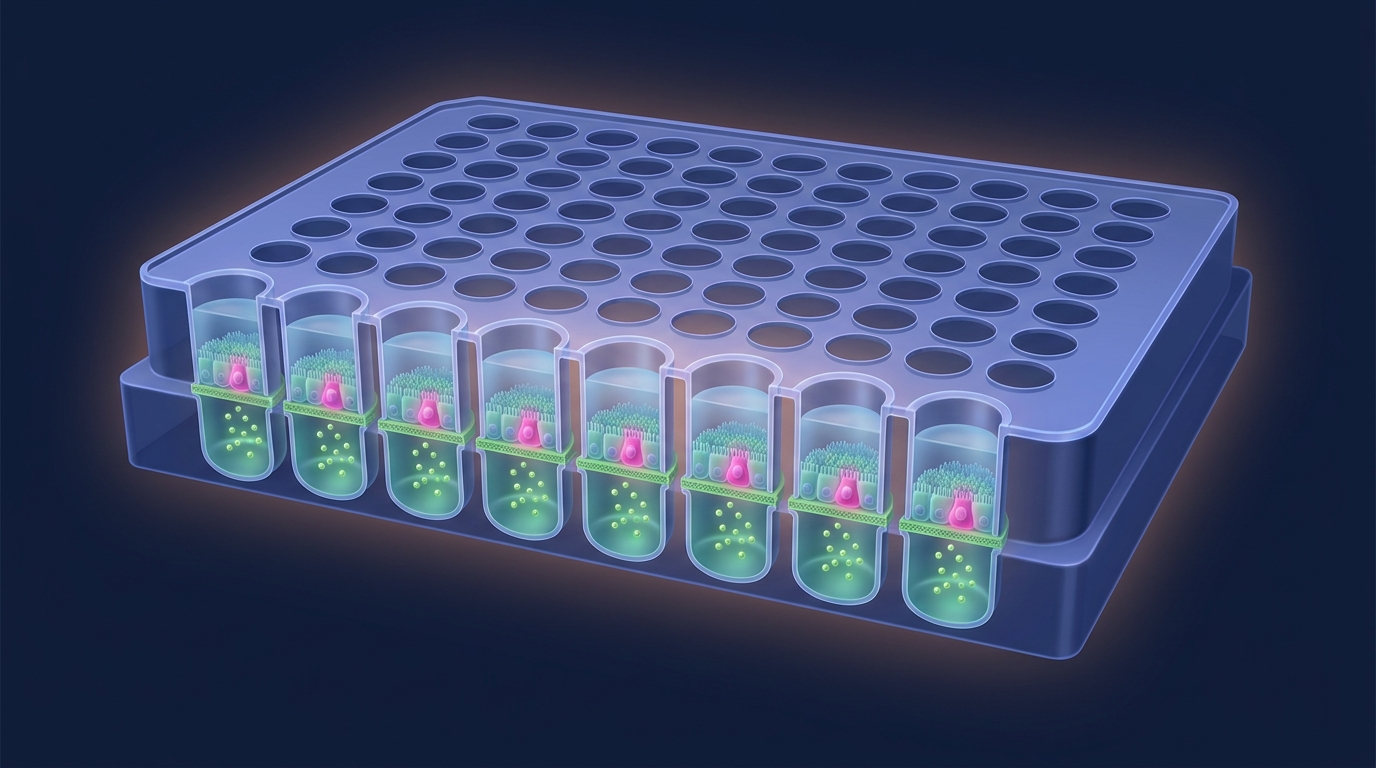 Screening-ready 96-well human GLP-1 model for compound testing